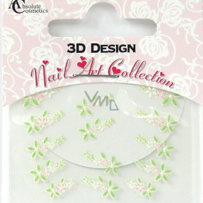 Absolute Cosmetics Nail Art 3D Nagelaufkleber 24913 1 Blatt