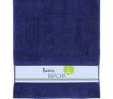 Albi Towel Crack Bruder dunkelblau 90 cm × 50 cm