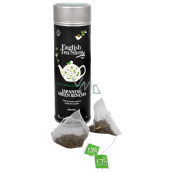 English Tea Shop Bio Sencha Grüner Tee 15 Stück biologisch abbaubare Teepyramiden in einer recycelbaren Blechdose 30 g