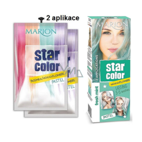 Marion Star Color waschbare Haarfarbe Fresh Mint 2 x 35 ml