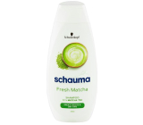 Schauma Fresh Matcha Shampoo für fettige Wurzeln und trockene Spitzen 400 ml