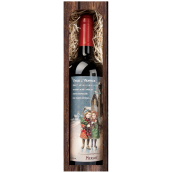 Böhmen Geschenke Merlot Frohe Weihnachten 750 ml, Geschenk Weihnachtsrotwein