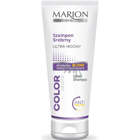 Marion Color Silver ultrastarkes Shampoo für aufgehelltes, graues und naturblondes Haar 200 ml