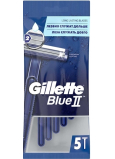 Gillette Blue II Rasierer 2 Klingen für Herren 5 Stück