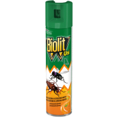 Biolit Uni gegen fliegende und kriechende Insekten mit dem Geruch von Orangenspray 400 ml
