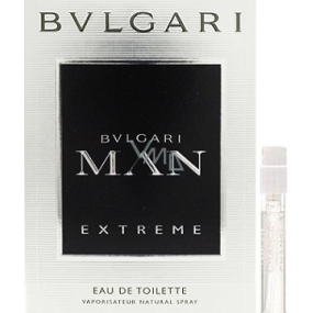 Bvlgari Bvlgari Man Extreme Eau de Toilette 1,5 ml mit Spray, Fläschchen