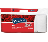 Big Soft Red Toilettenpapier Weiß 200 Schnipsel 3lagig 10 Stück