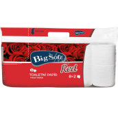 Big Soft Red Toilettenpapier weiß 3-lagig 10 Stück