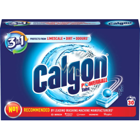 Calgon 3in1 Powerball Tabs Wasserenthärtungstabletten gegen Kalk 30 Dosen 390 g