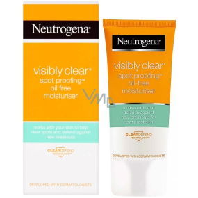 Neutrogena Visibly Clear Fleckensichere, nicht fettende Feuchtigkeitscreme 50 ml