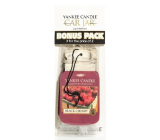 Yankee Candle Black Cherry - Reife Kirschen Klassisch duftendes Auto-Tag-Papier 12 gx 3 Stück