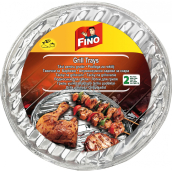 Fino Round Grill Untersetzer, Dicke 70 µ, Durchmesser 32 cm, Packung 2 Stück