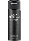 David Beckham Respect Deodorant Spray für Männer 150 ml