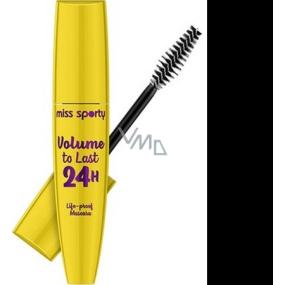 Miss Sports Volumen bis 24H Lebenslange Mascara 100 Lasting Black 12 ml