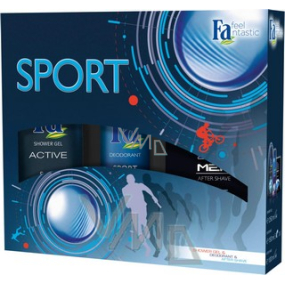 Fa Men Sport II. Duschgel 250 ml + Deodorant Spray 150 ml + Aftershave 100 ml, Kosmetikset