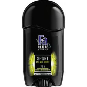 Fa Men Xtreme Sport Energy Boost 72h Antitranspirant Deodorant Stick für Männer 50 ml