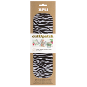 Apli Cut & Patch Papier für Servietten Technik Zebra 30 x 50 cm 3 Stück