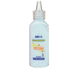 Amos Farben für Glas mit Konfetti 3. Blau 22 ml