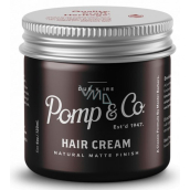Pomp & Co. Včelí vosk krém na vlasy pro muže 120 ml