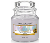 Yankee Candle Sweet Nothings - Süße Kerze ohne Duft Klassisches kleines Glas 104 g