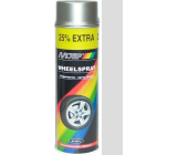 Motip Wheel Spray 04007C silberner Acryllack für Felgen 500 ml