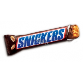 Snickers Riegel gefüllt mit Nüssen, Karamell und Nougat überzogen mit Schokolade 51 g