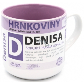 Nekupto Pots Mug mit dem Namen Denisa 0,4 Liter