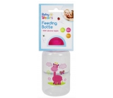 Erste Schritte Safari 0+ Babyflasche Giraffe pink 150 ml