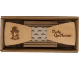 Böhmen Geschenke Gentleman Holzbogen 12,5 cm