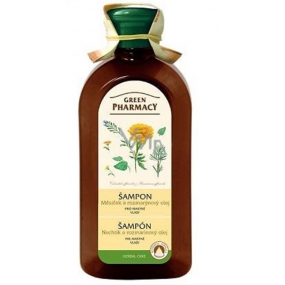 Green Pharmacy Ringelblumen- und Rosmarinöl-Shampoo für normales - fettiges Haar 350 ml