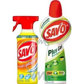 Savo Anti-Pilz-Bad 500 ml + Savo Plus Gel Eukalyptus 750 ml