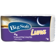 Big Soft Luna Toilettenpapier weiß 3-lagig 160 Stück