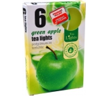 Teelichter Grüner Apfel mit dem Duft von nach grünem Apfel duftenden Teekerzen 6 Stück