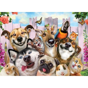 Prime3D Poster Animal - Selfie 39,5 x 29,5 cm