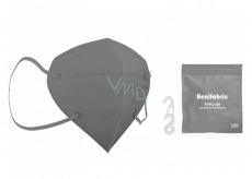 Healfabric Respirator Mundschutz 5-lagige FFP2 Gesichtsmaske grau 1 Stück