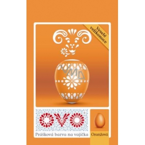 Ovo Orange Pulverfarbe für Eier 1 Beutel (5 g) = 10 - 15 Eier