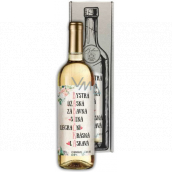 Böhmen Geschenke Chardonnay Weißer Geschenkwein 750 ml für Oma