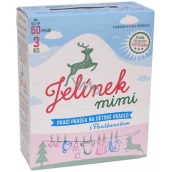 Deer Deer Mimi mit Panthenol-Waschpulver für Babywäschekasten 60 Dosen 3 kg