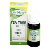 Dr. Popov Teebaumöl 100% reines Teebaumöl mit antiseptischer Wirkung, in höchstmöglicher Qualität 11 ml