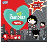 Pampers Pants Special Edition Größe 4, 9 - 15 kg Windelhöschen 72 Stück Karton