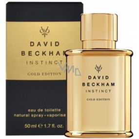 David Beckham Instinct Gold Edition Eau de Toilette für Männer 50 ml