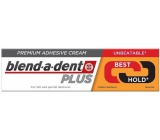 Blend-a-dent Plus Dual Power Fixierungscreme für Zahnprothesen 40 g