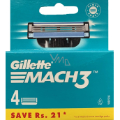 Gillette Mach3 Ersatzkopf 4 Stück, für Herren