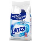 Lanza Fresh & Clean White Waschpulver für weißes Leinen 90 Dosen von 6,3 kg