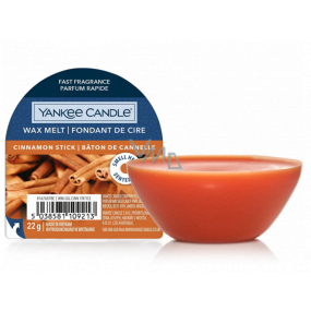 Yankee Candle Cinnamon Stick - Zimtstange duftendes Wachs für Aromalampe 22 g