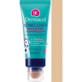 Dermacol Acnecover Make-up und Korrekturmittel Make-up und Korrekturmittel 03 Shade 30ml + 3g