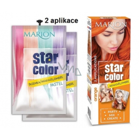 Marion Star Color Waschbar Haarfarbe Orange - Orange 2 x 35 ml