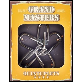 Albi Grand Masters Metallpuzzle - Quintuplets 4/4