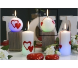 Lima Valentinstag magische Kerze Herzkugel 80 mm 1 Stück