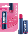 Labello Caring Beauty barevný balzám na rty Pink 4,8 g